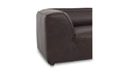 Leather Form Classic L-Shaped Modular Sectional 6