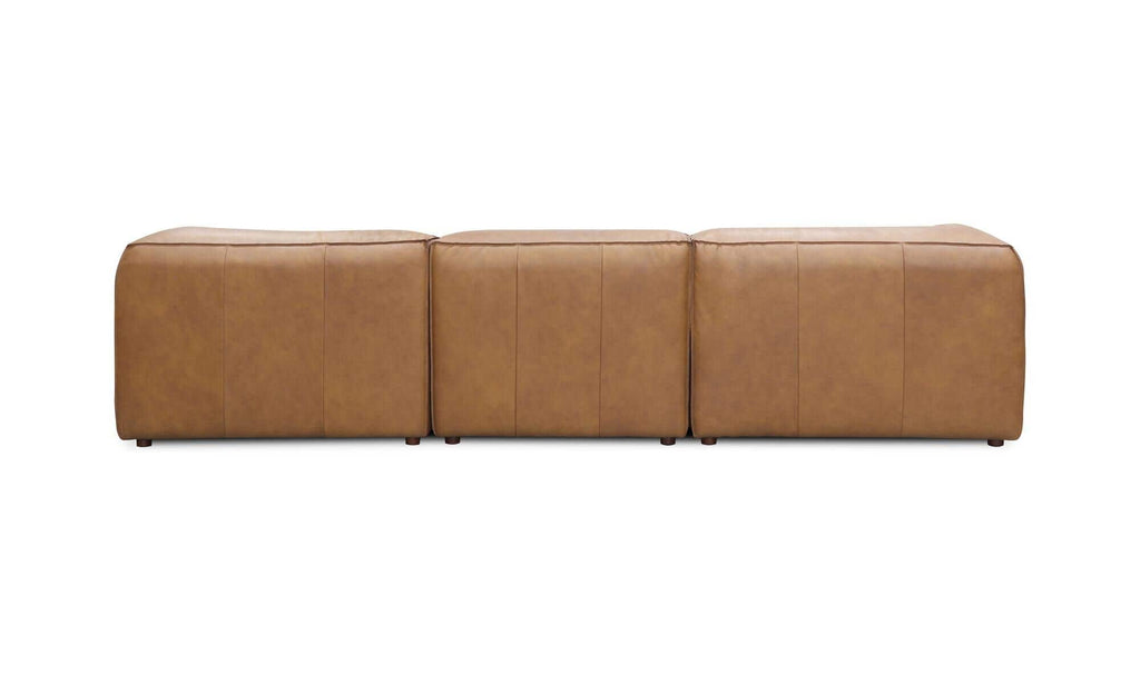 Leather Form Classic L-Shaped Modular Sectional 8
