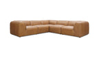 Leather Form Classic L-Shaped Modular Sectional 7