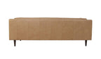Leather Woods Sofa Tan view 6