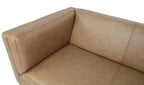 Leather Woods Sofa Tan view 7