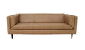 Leather Woods Sofa Tan front