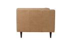 Leather Woods Sofa Tan view 5