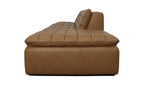 Lino Lounge Modular Sectional Tan Leather 4
