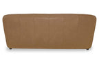 Leather Hawkins Sofa Tan view 6