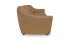 Leather Hawkins Sofa Tan view 4