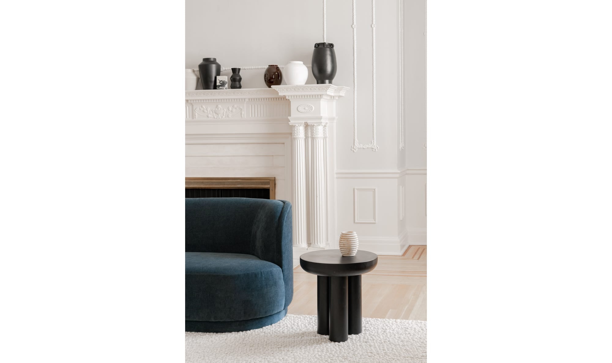 Stone Outdoor Rocca Side Table 2