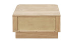 Round Off Small Nightstand Light Oak Brown 5