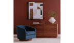 Round Off Dresser Light Oak Brown 7