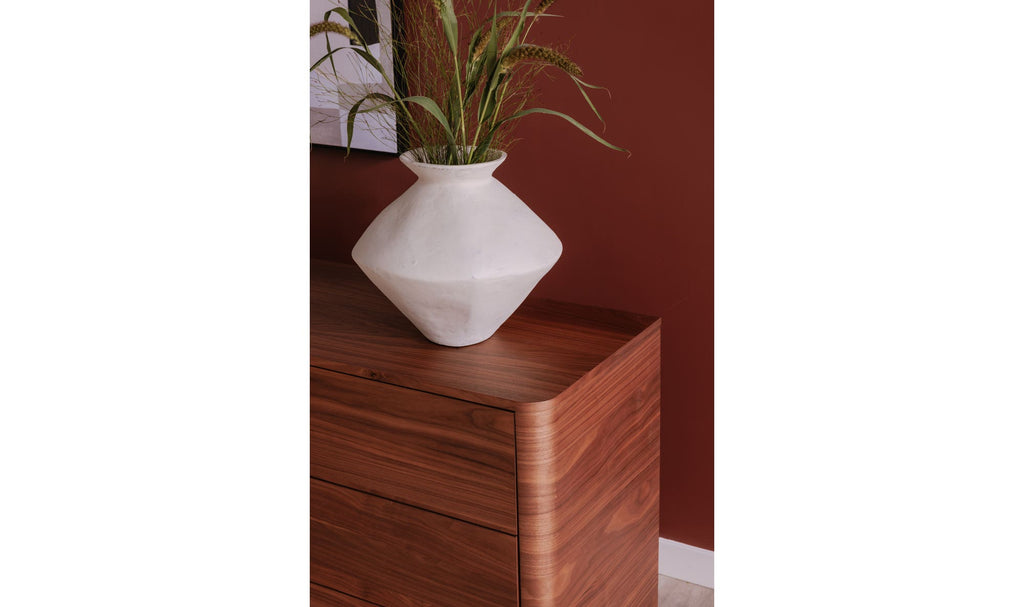 Round Off Dresser Light Oak Brown 8