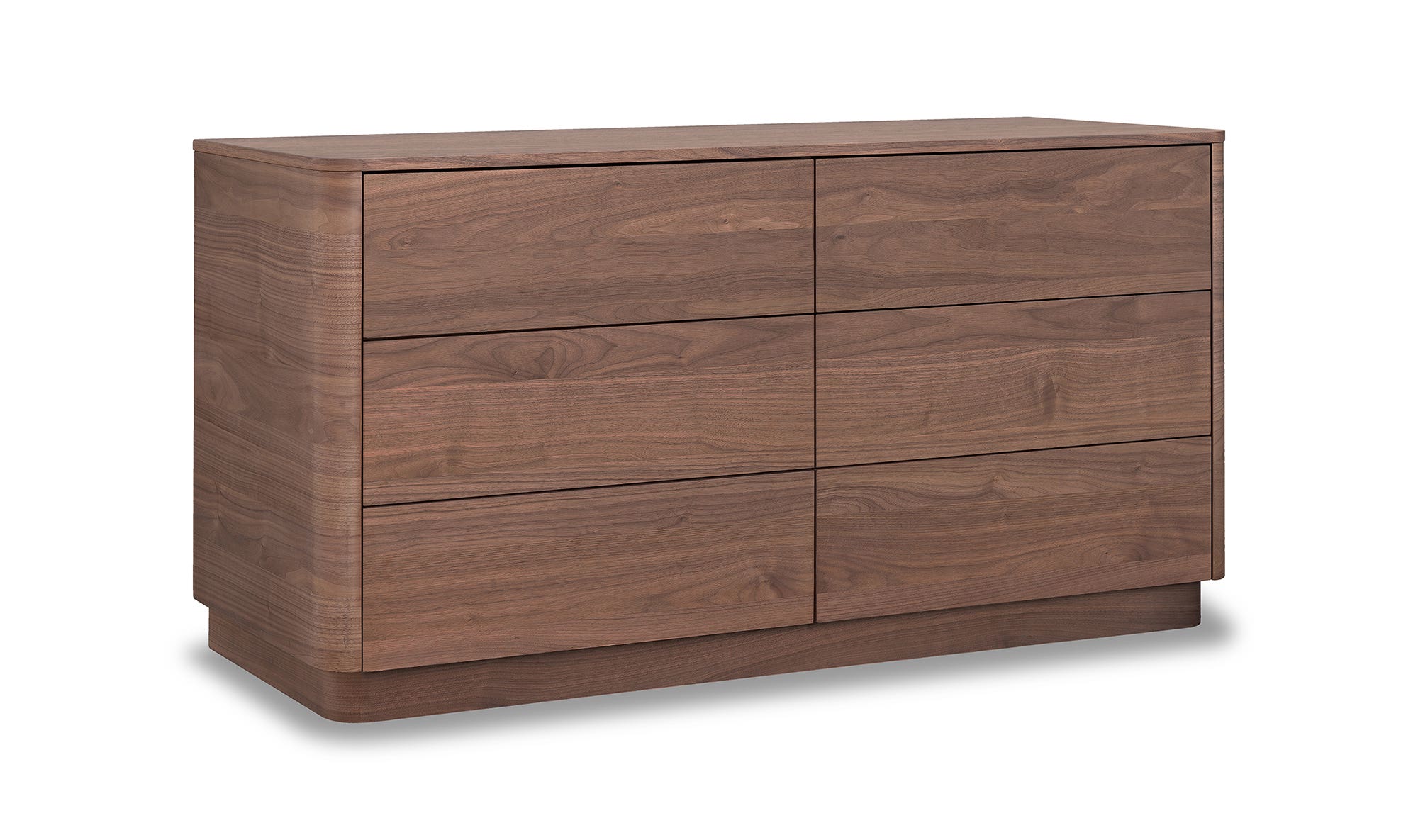 Round Off Dresser Light Oak Brown 10