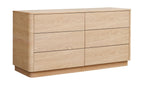 Round Off Dresser Light Oak Brown 5