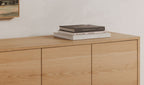 Oak Round Off Sideboard Natural Oak view 3