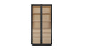 Charlotte Tall Cabinet Black Multi