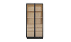 Charlotte Tall Cabinet Black Multi
