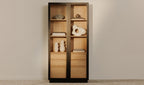 Charlotte Tall Cabinet Black 2
