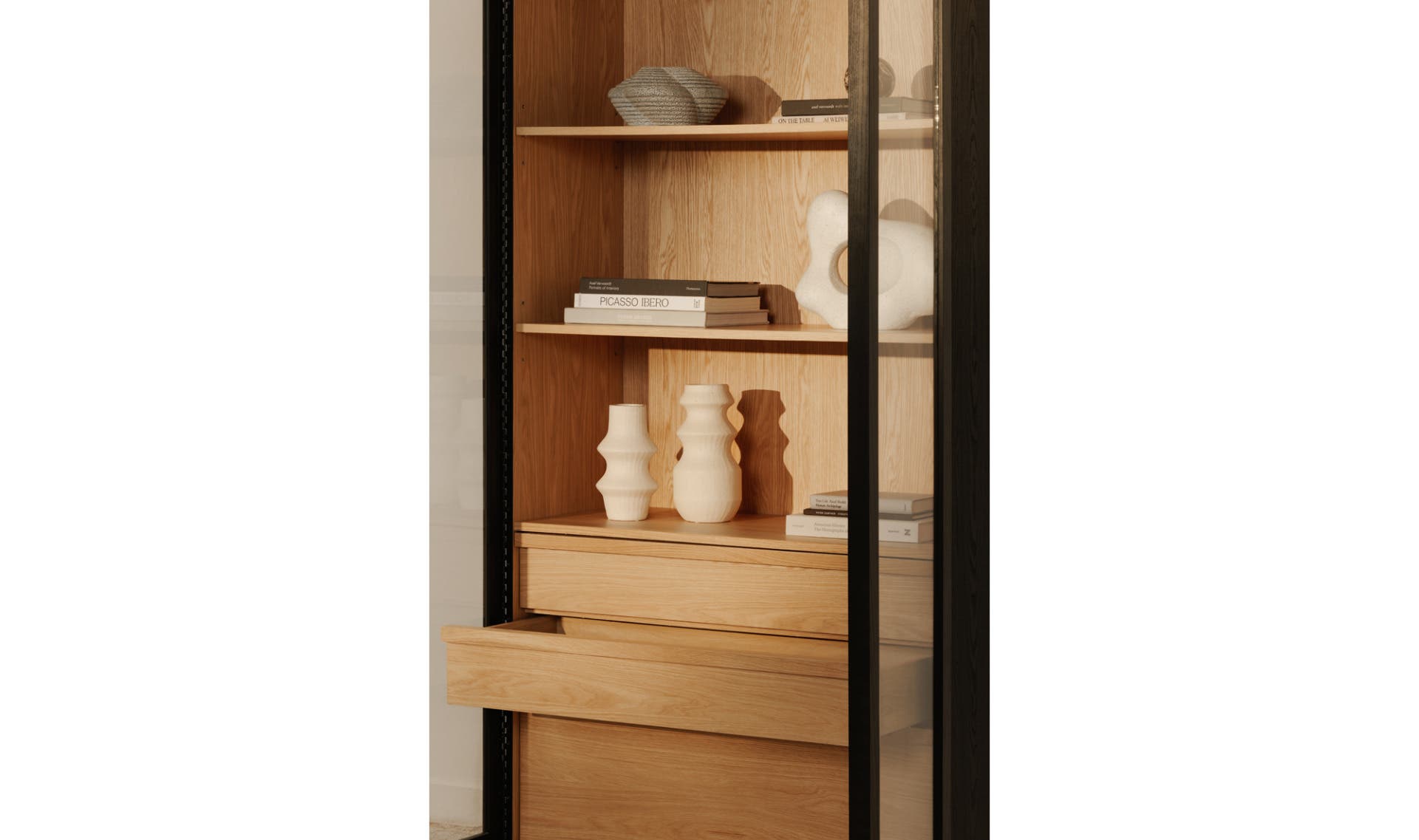 Charlotte Tall Cabinet Black 3