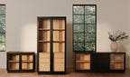 Charlotte Tall Cabinet Black 5