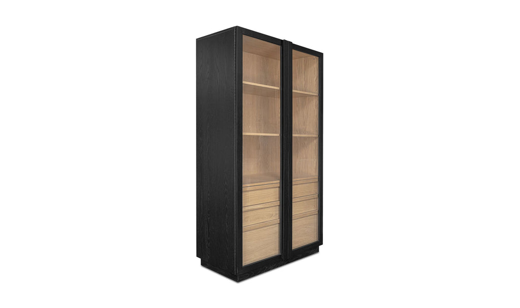 Charlotte Tall Cabinet Black 4