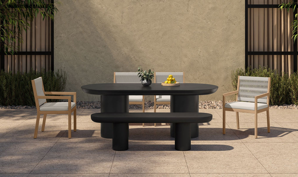 Stone Outdoor Rocca Dining Table 5
